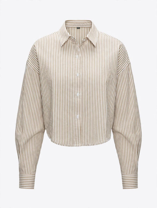 Stripes Crop Shirt