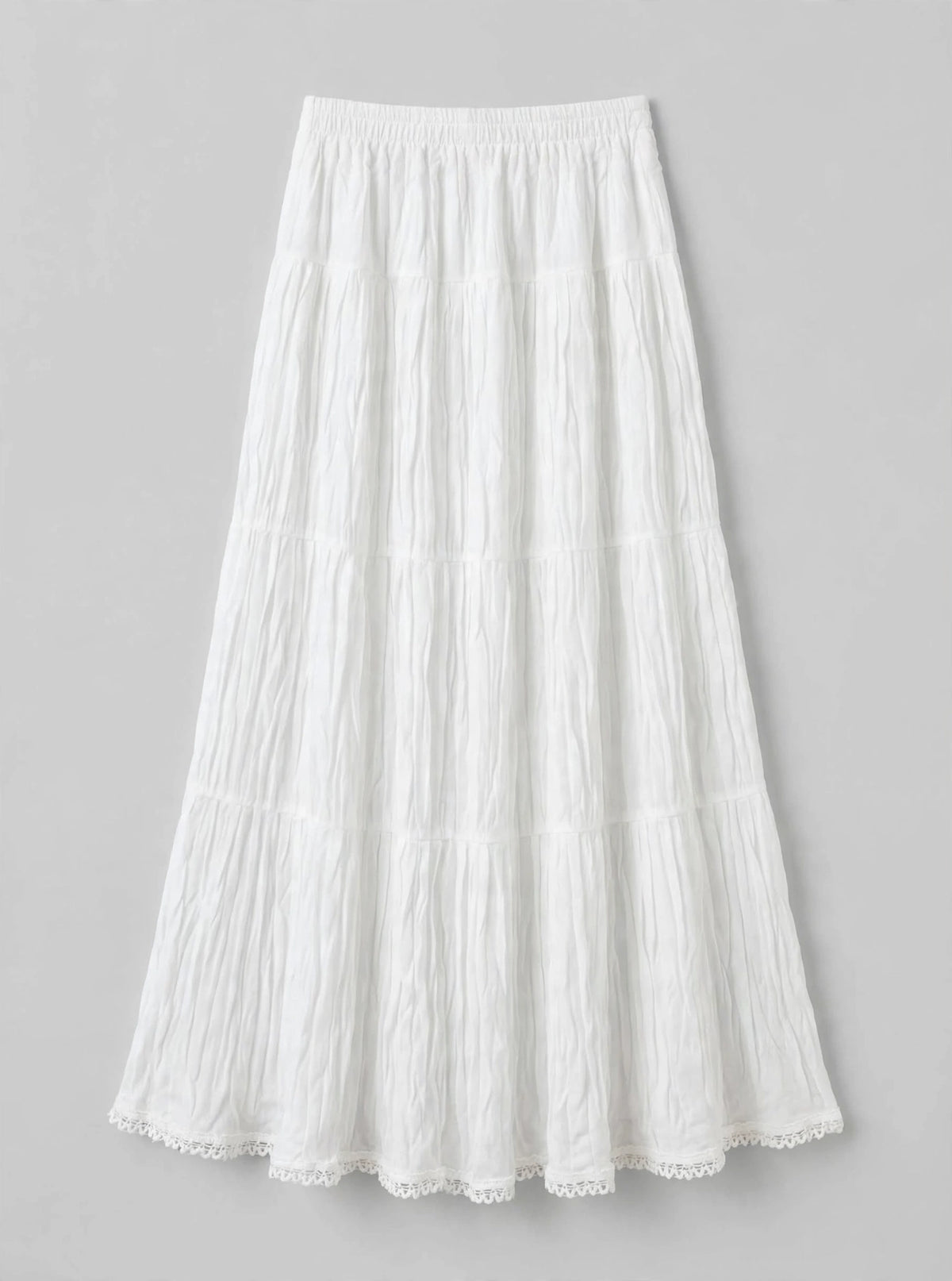 Plain White and Black Skirts