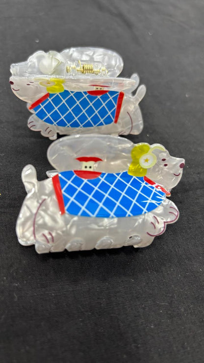 Animal Shaped Acrylic Claw Clip