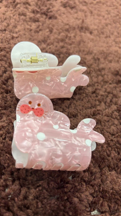 Animal Shaped Acrylic Claw Clip
