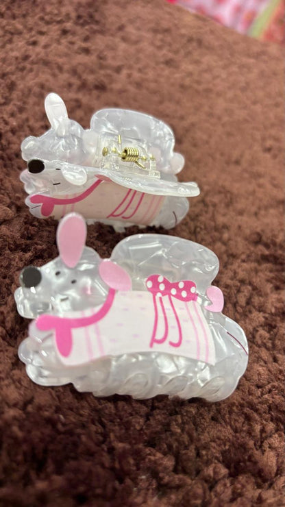 Animal Shaped Acrylic Claw Clip