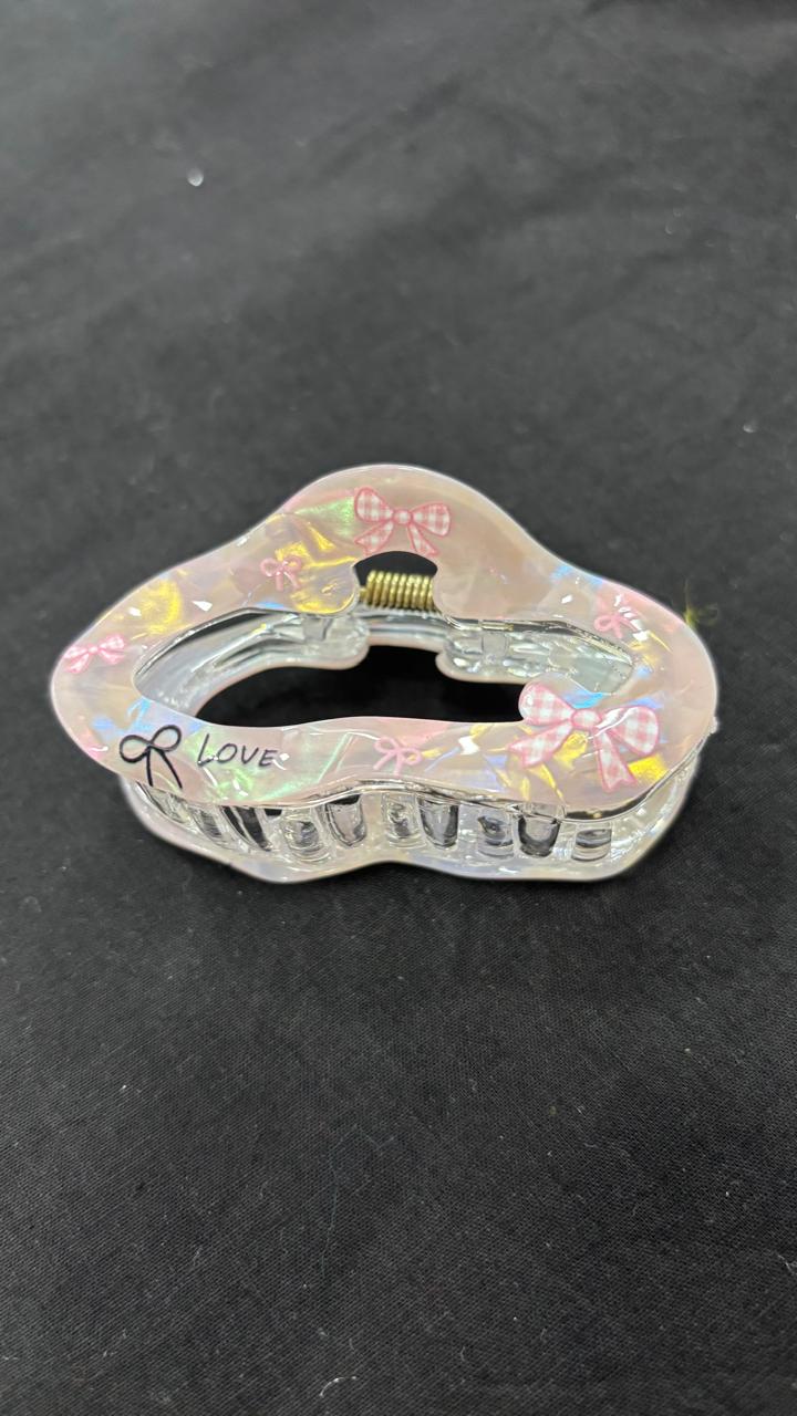 Bow Cloud Claw Clip