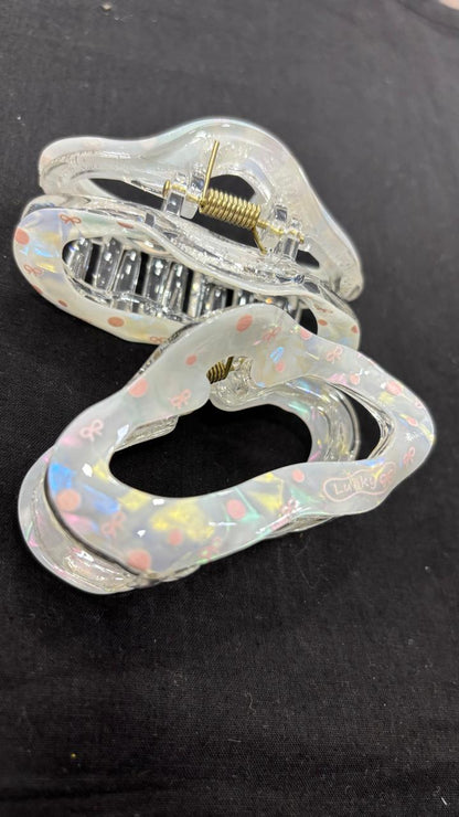 Bow Cloud Claw Clip