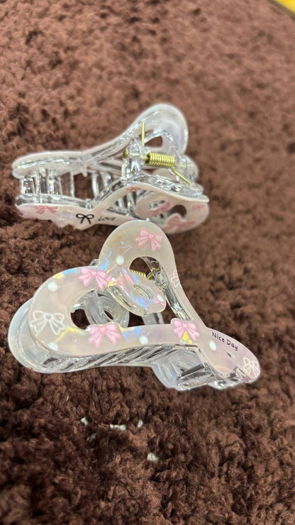 Bow Cloud Claw Clip