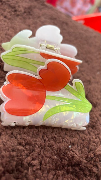 Flower Claw Clip