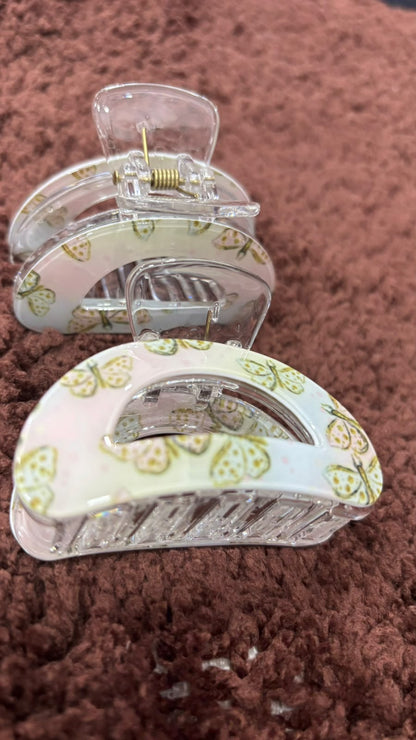 Pattern Claw Clip