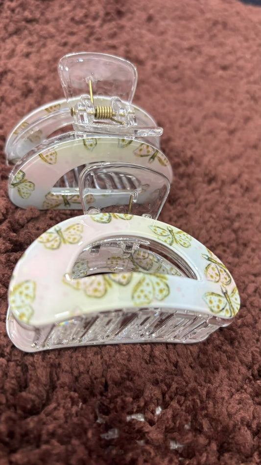 Pattern Claw Clip