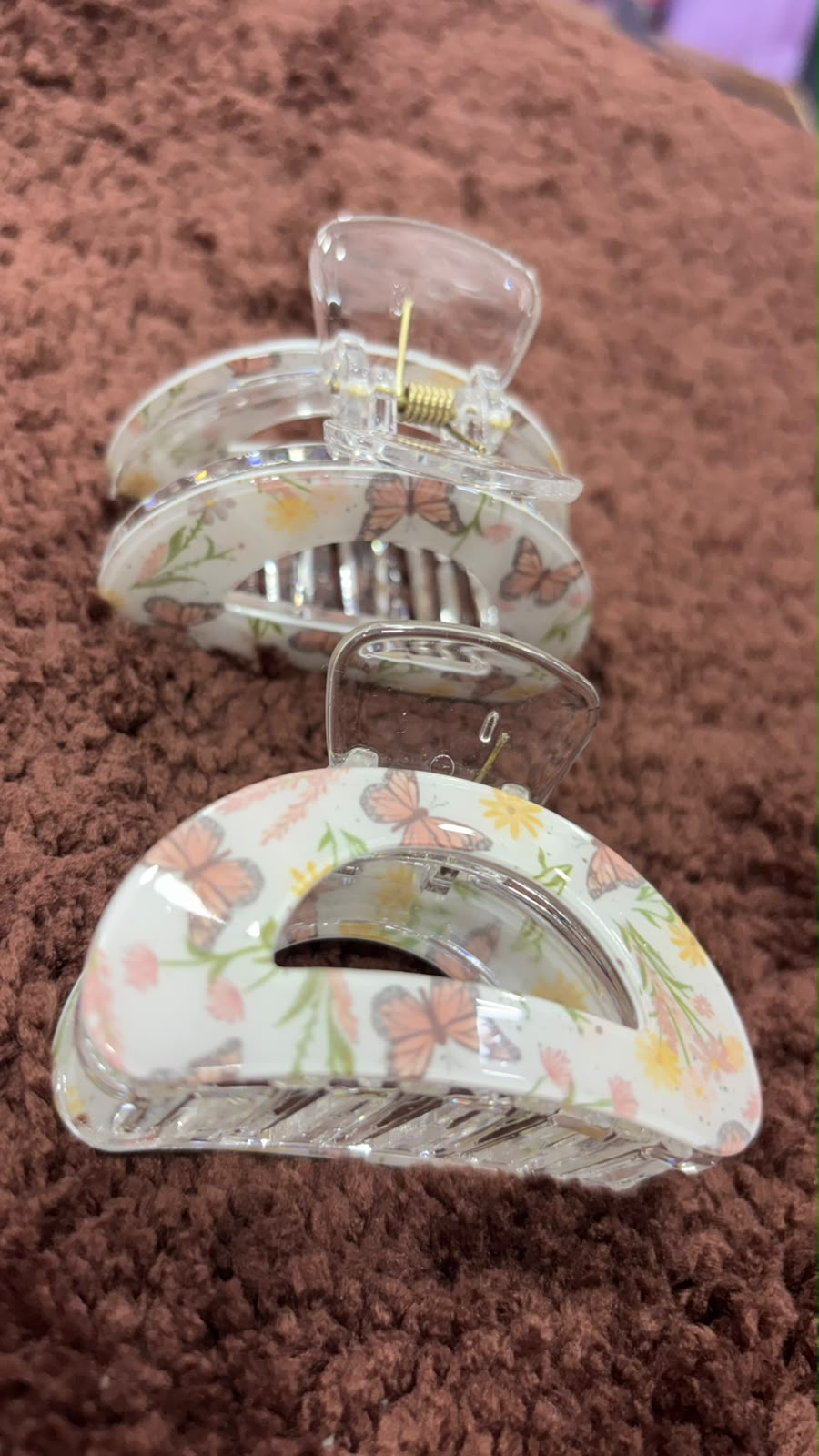 Pattern Claw Clip
