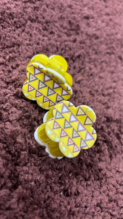 Mini Flower Claw Clip