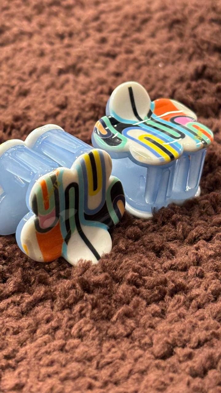 Mini Flower Claw Clip