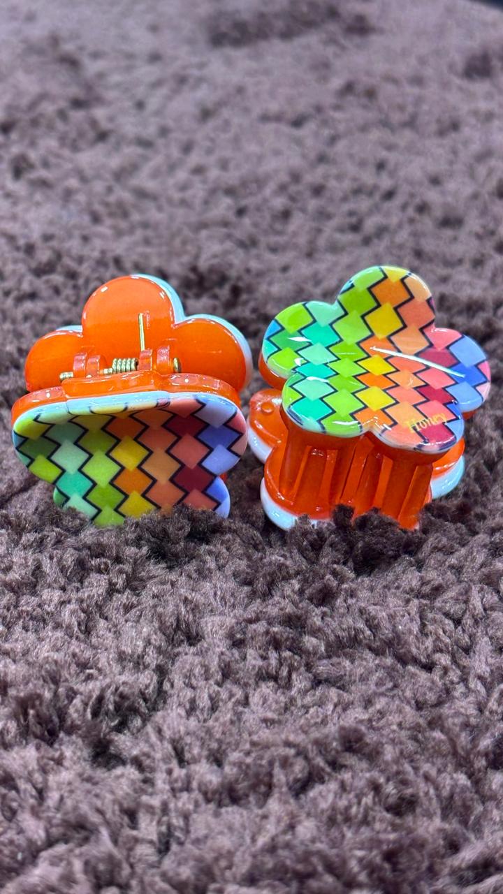Mini Flower Claw Clip