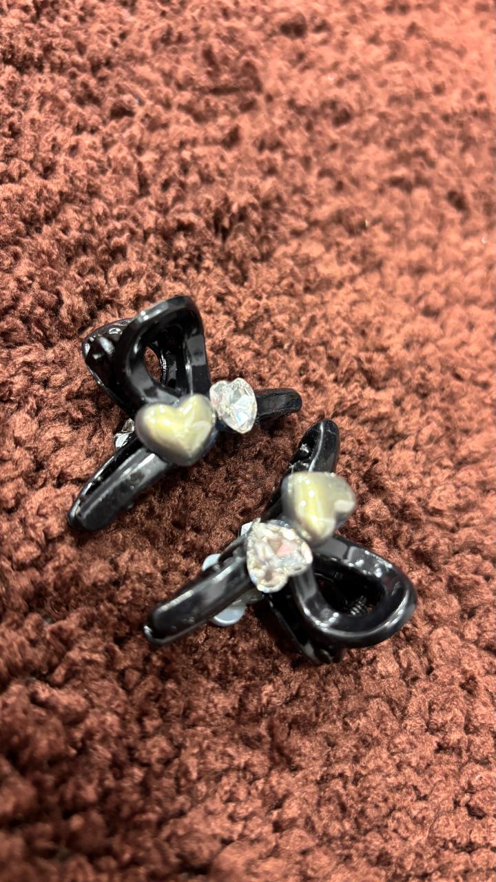 Mini Bow Claw Clips