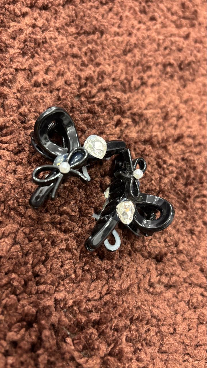 Mini Bow Claw Clips