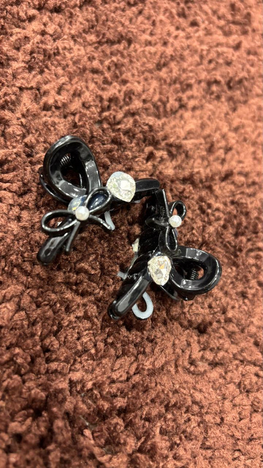 Mini Bow Claw Clips