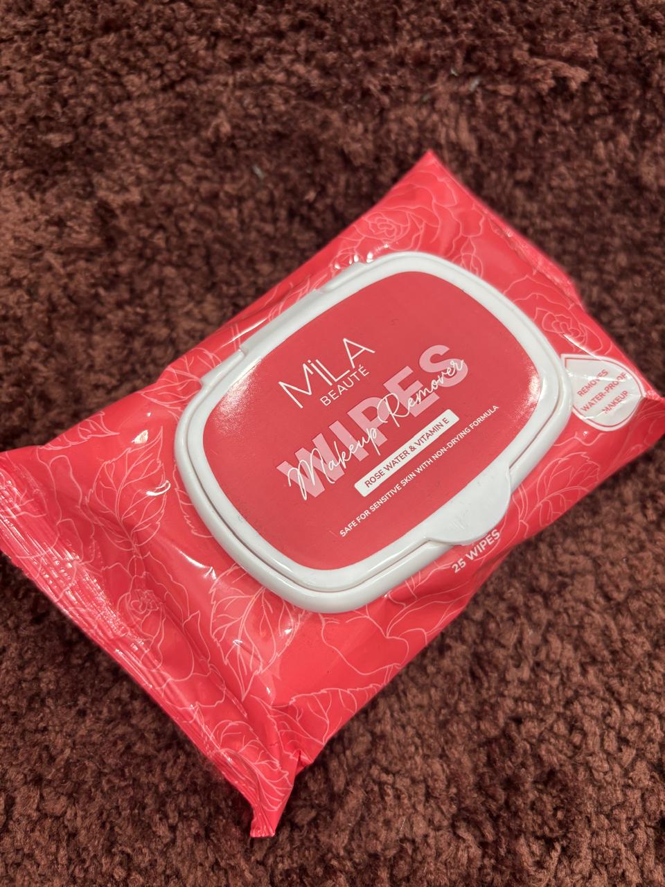 Mila Beaute Mekeup Removal Wipes