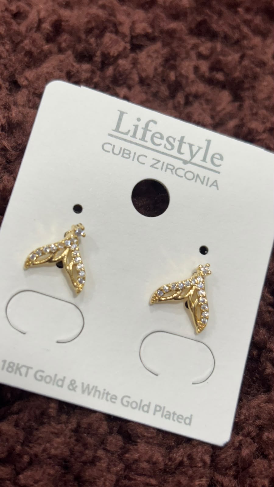 Anti-Tarnish Mermaid Tail Earrings
