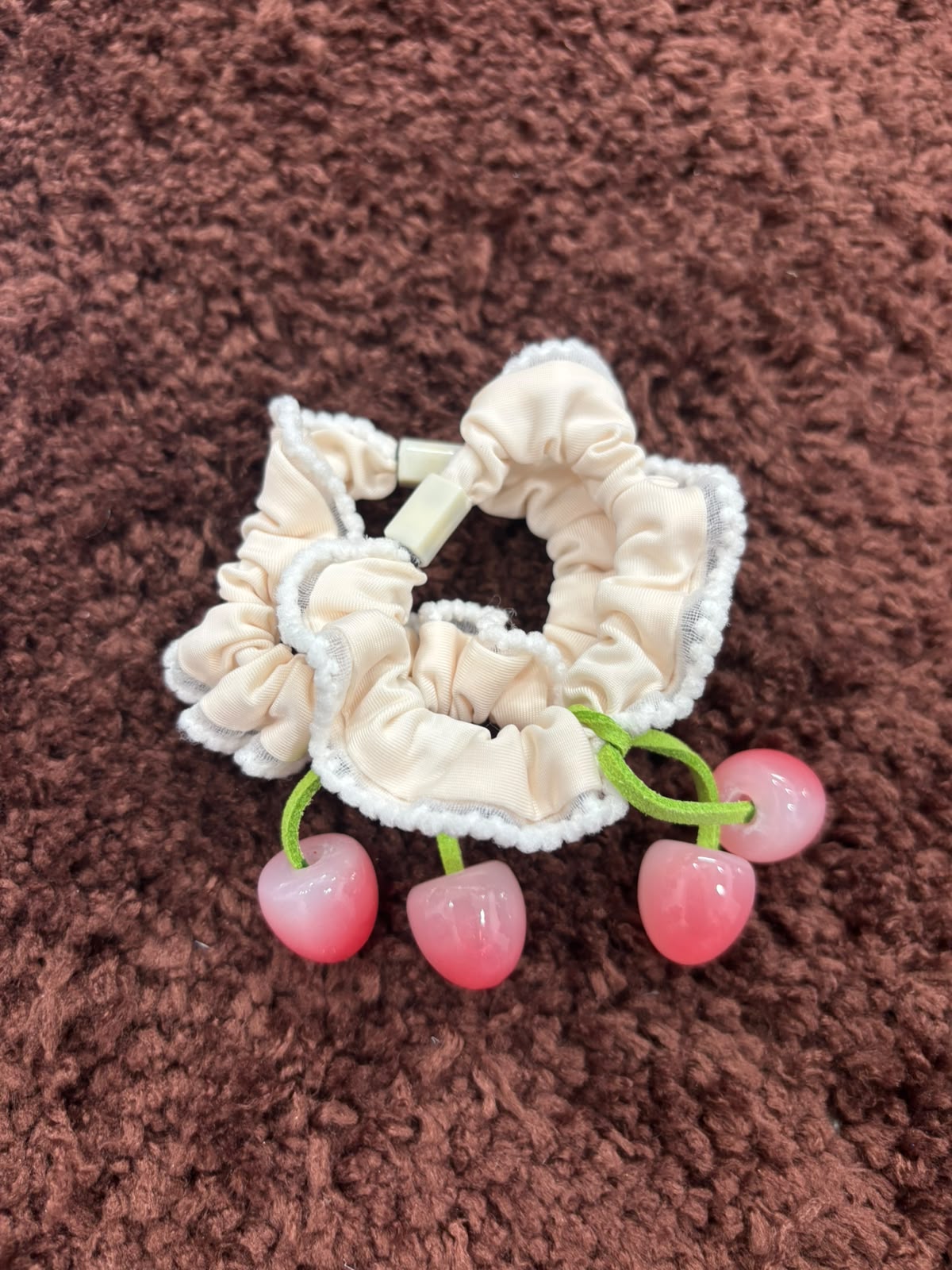Cherry Pair Rubber Band