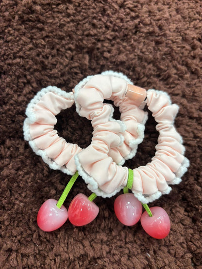 Cherry Pair Rubber Band