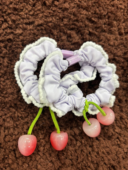 Cherry Pair Rubber Band