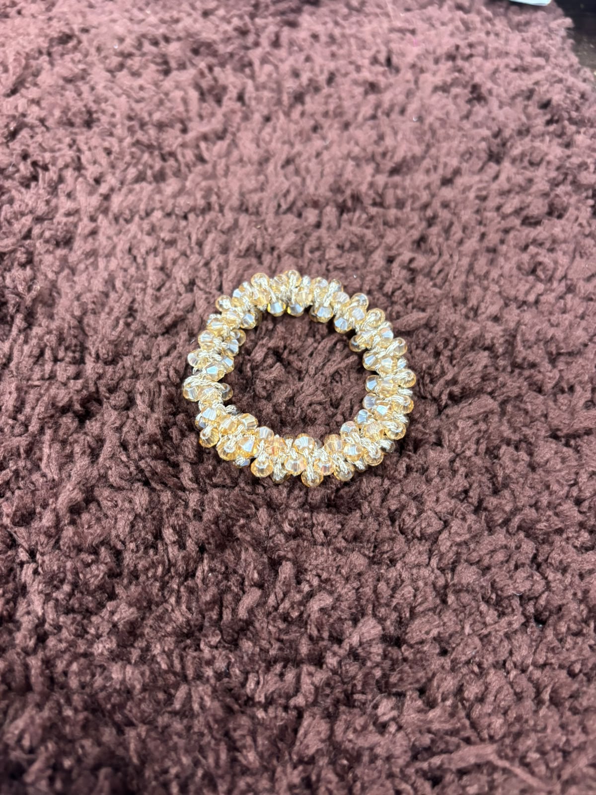 Beaded Hair Tie
