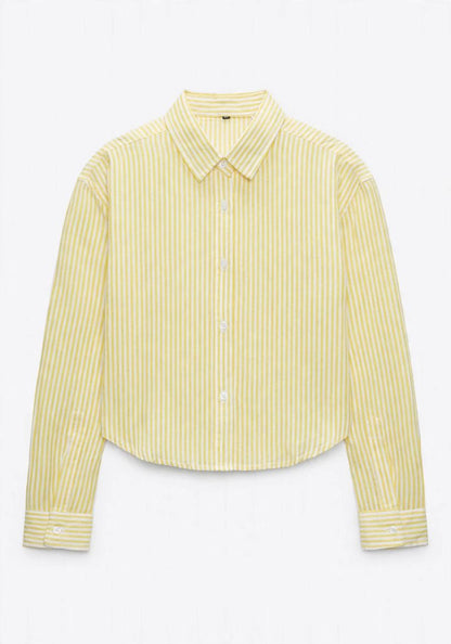 Stripes Crop Shirt