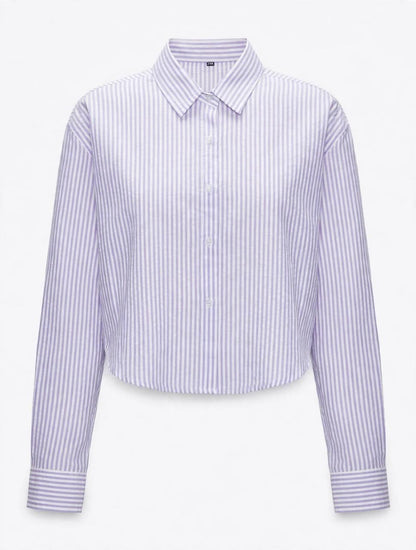 Stripes Crop Shirt