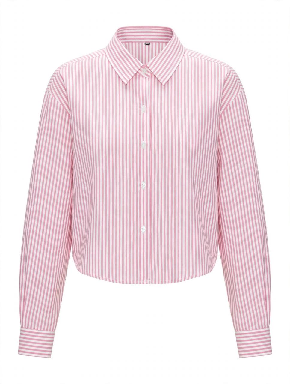 Stripes Crop Shirt