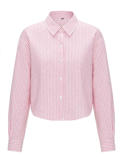 Stripes Crop Shirt