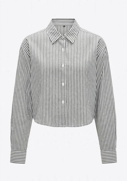 Stripes Crop Shirt