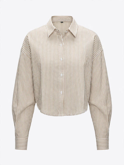 Stripes Crop Shirt