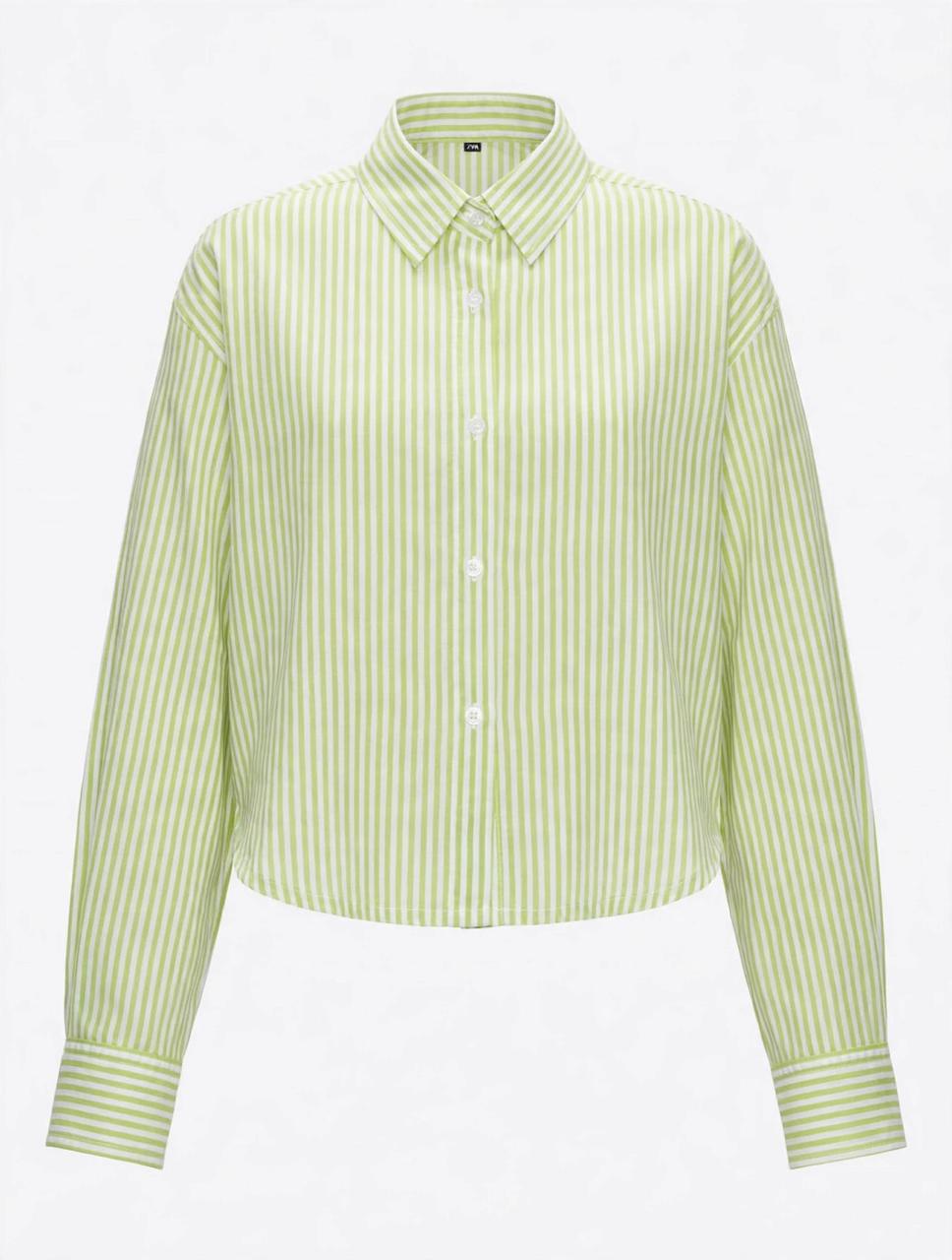 Stripes Crop Shirt