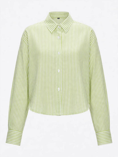 Stripes Crop Shirt