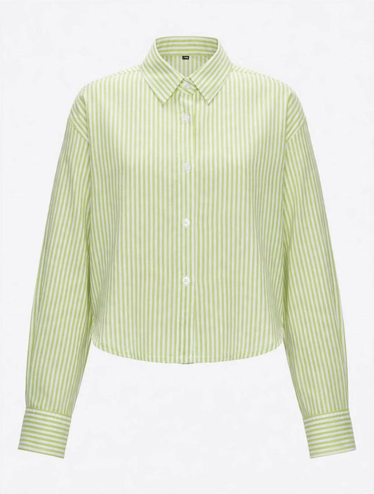 Stripes Crop Shirt