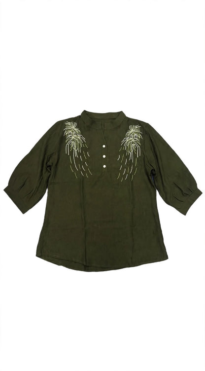 Willow & Thread Embroidered Top