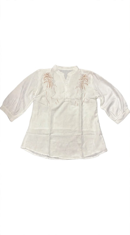 Willow & Thread Embroidered Top