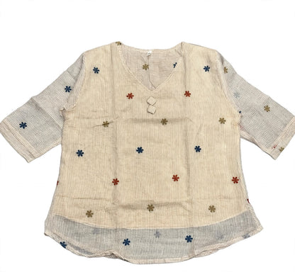 Plus Size Popcorn Short  Tops