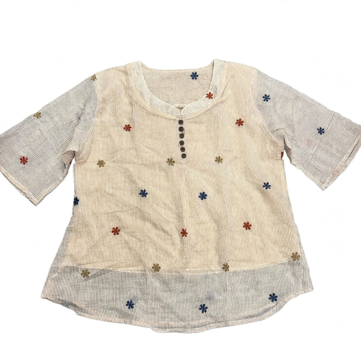 Plus Size Popcorn Short  Tops