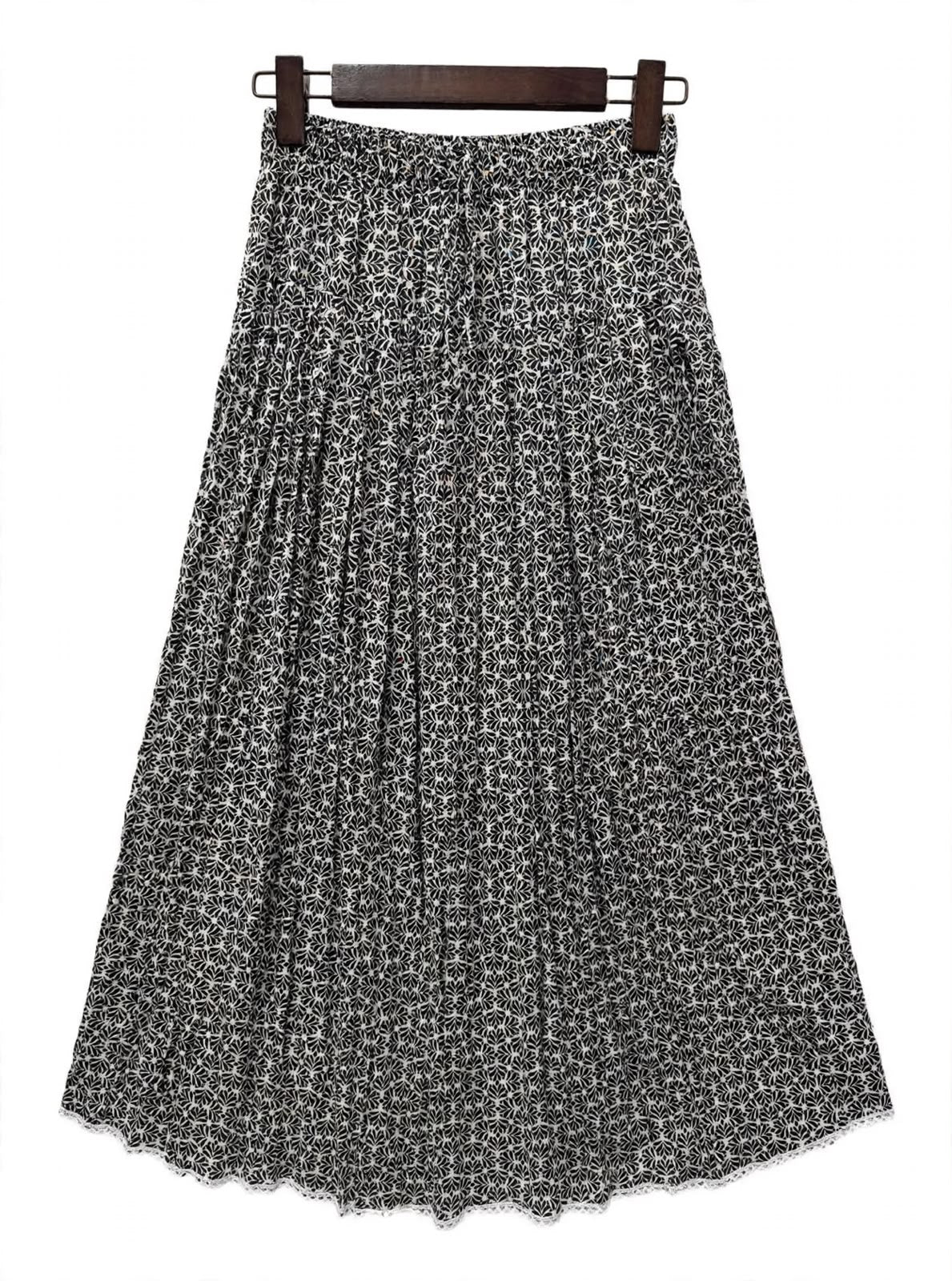 Floral Print Skirt