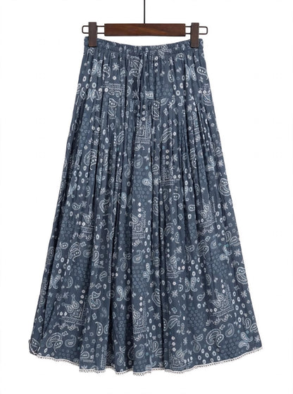 Floral Print Skirt