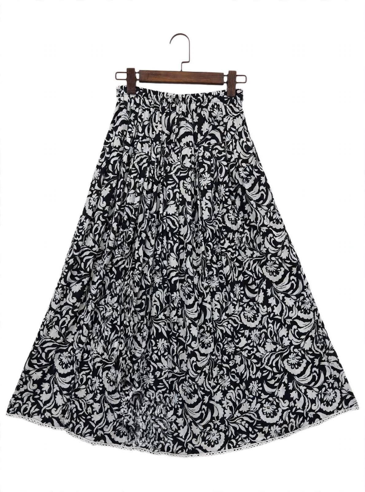 Floral Print Skirt