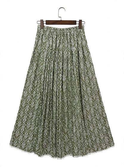 Floral Print Skirt