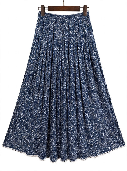 Floral Print Skirt