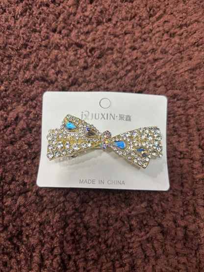 Crystal Bowknot Barrette