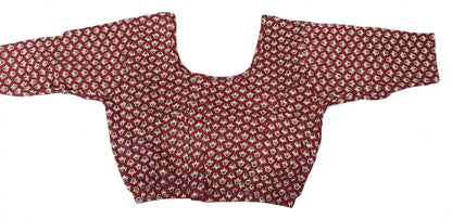 Kalamkari Half Sleeves Stretchable Blouses (XL)