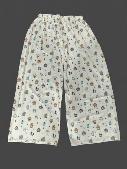 Pattern Palazzo Pant